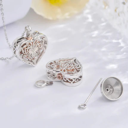 Eternal Rose Butterfly - Sterling Silver