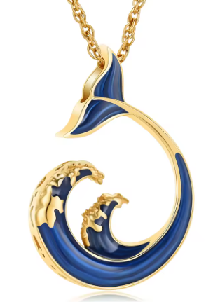 Ocean Serenity Ash Pendant