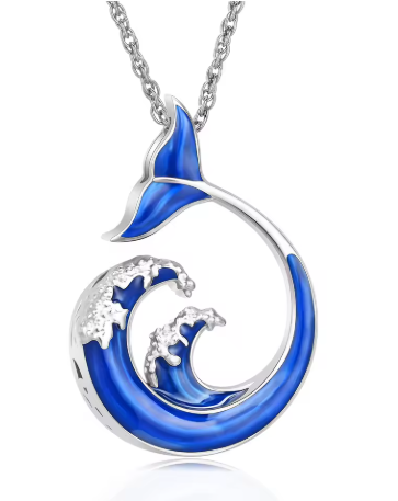 Ocean Serenity Ash Pendant