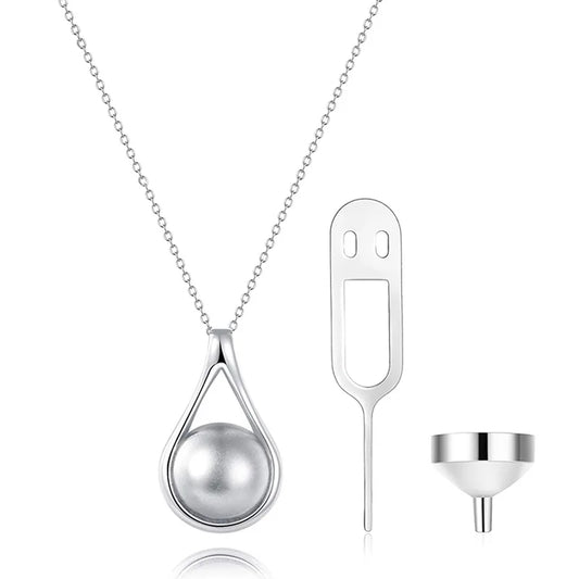 Graceful Teardrop – Sterling Silver