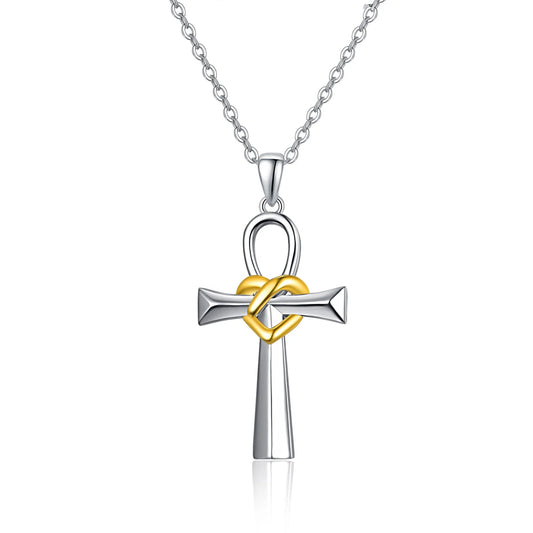 Sacred Heart Memorial Necklace - Sterling Silver