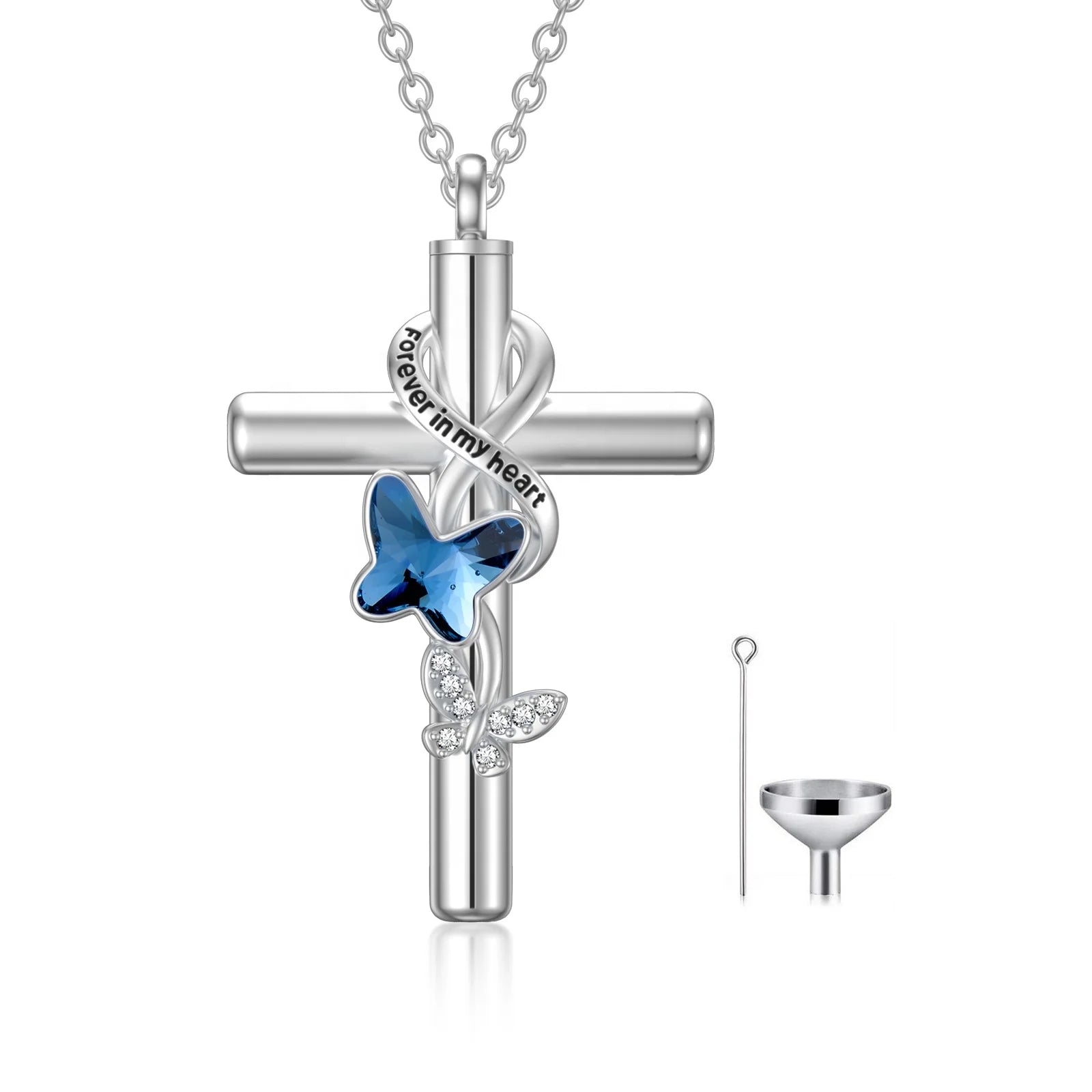 Cross Memorial Necklace