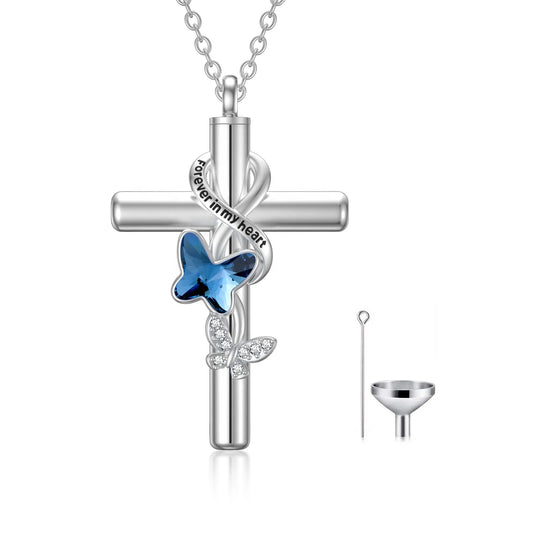 Silver Haven Ashes Necklace - Sterling Silver
